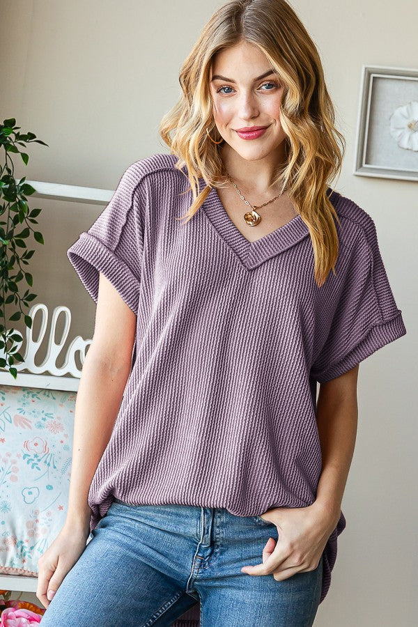 Urbanista Ribbed Top - 3 Colors