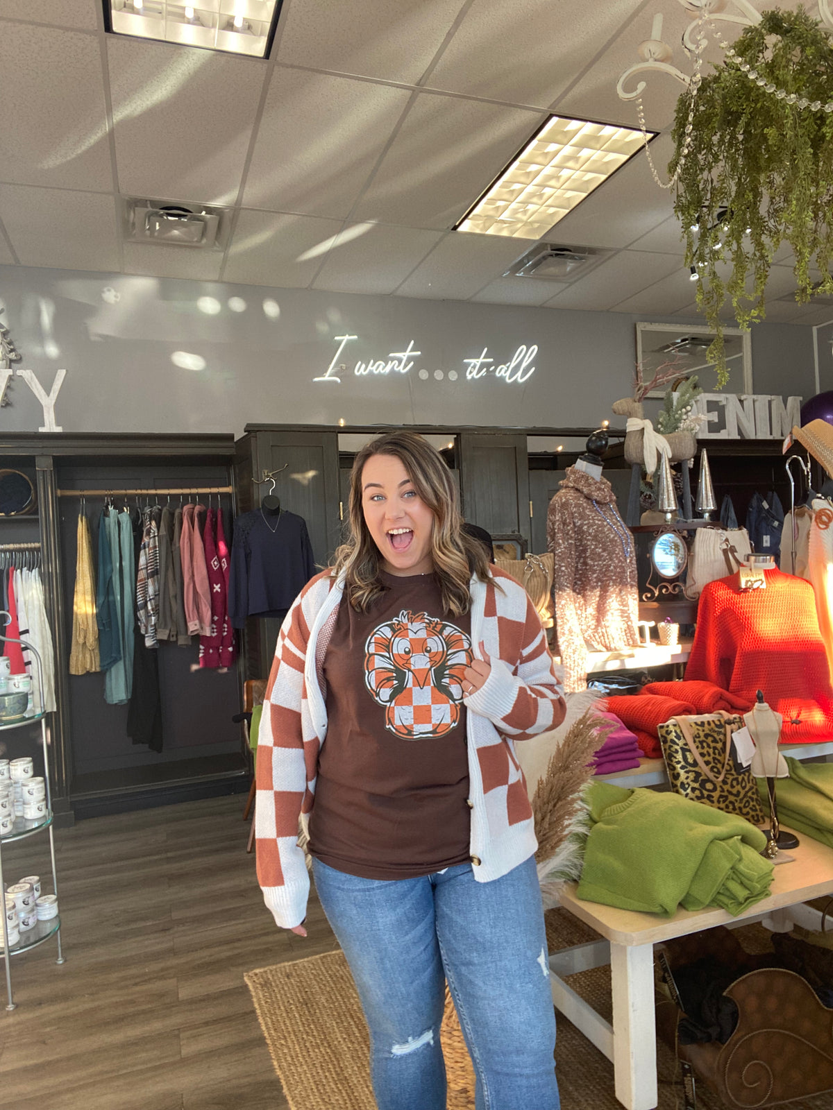 UT Checkered Turkey Tee