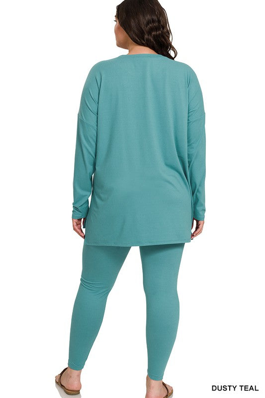 Carla Plus Leggings Set