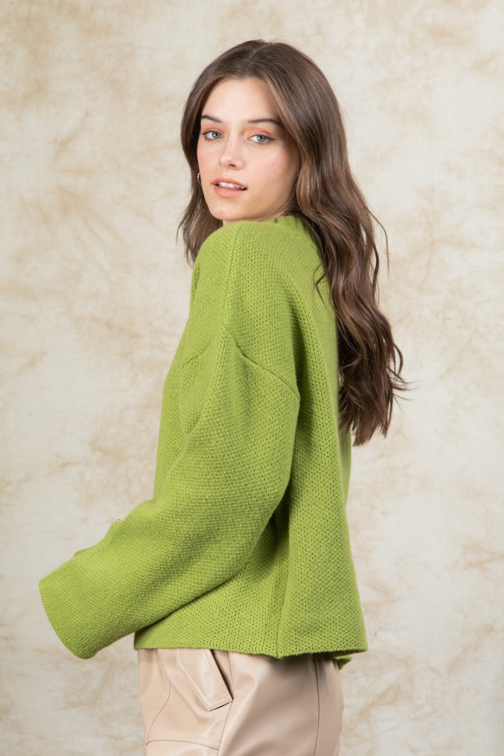 Avocado 2025 green sweater