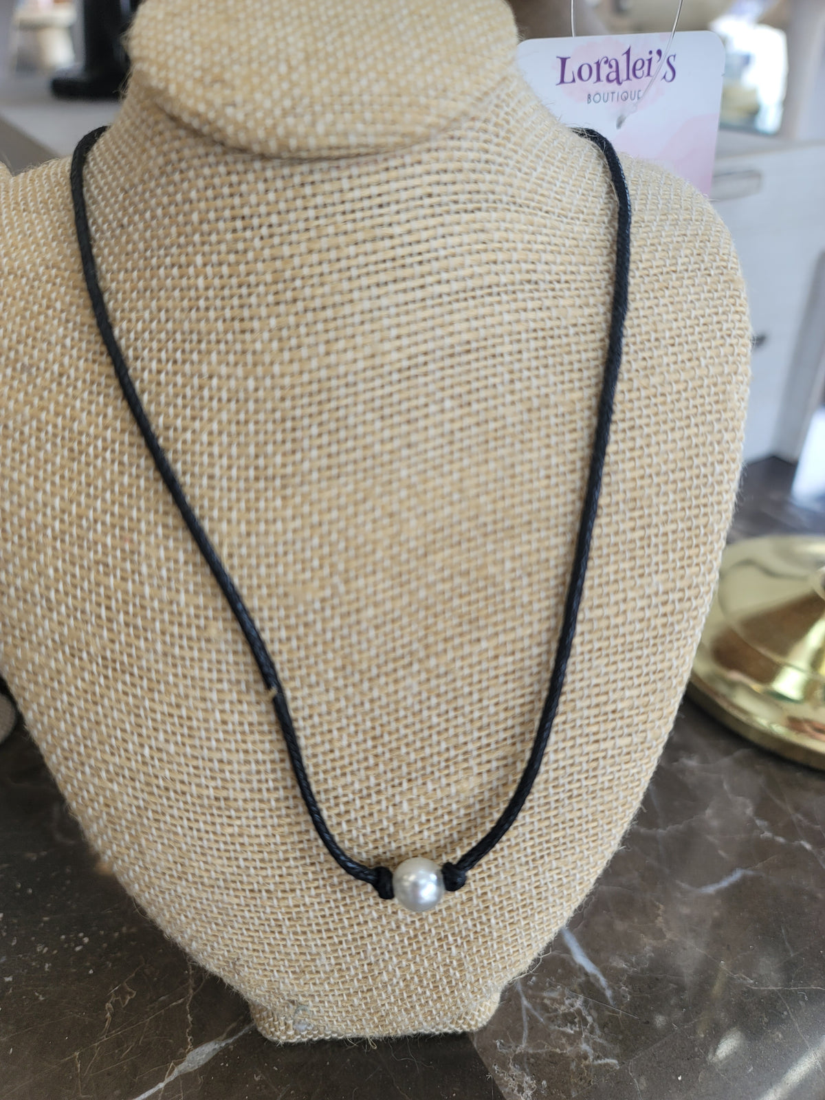 Pearl Cord Necklace