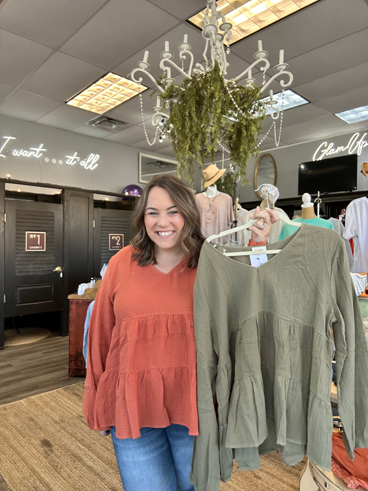 Brantley Babydoll Top