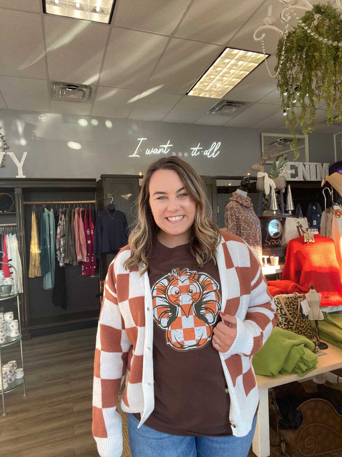 UT Checkered Turkey Tee