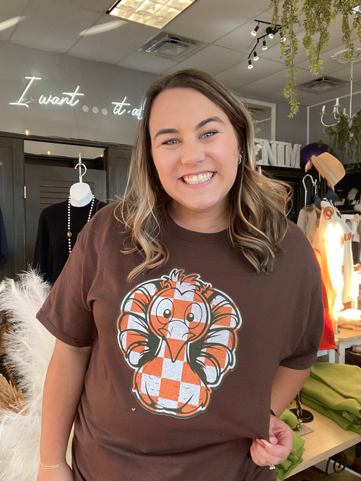 UT Checkered Turkey Tee