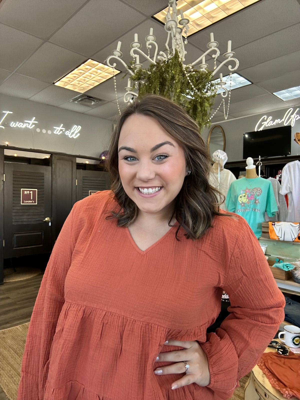 Brantley Babydoll Top