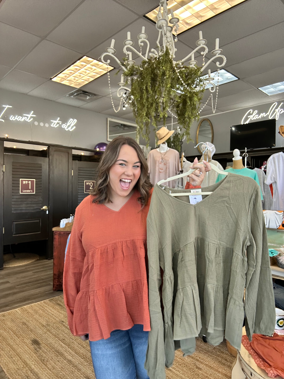 Brantley Babydoll Top