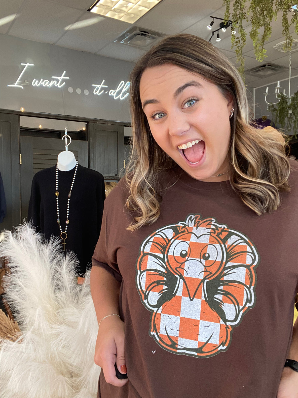 UT Checkered Turkey Tee