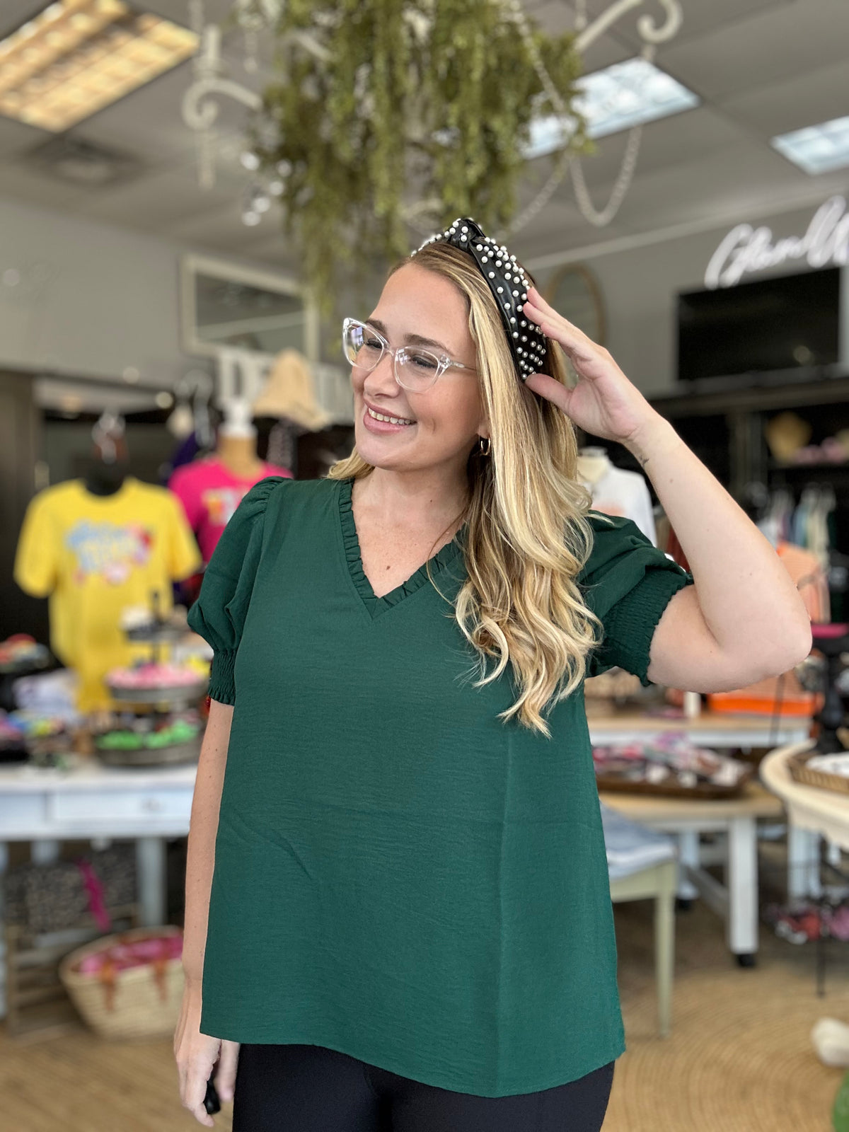 Evergreen Essence Top