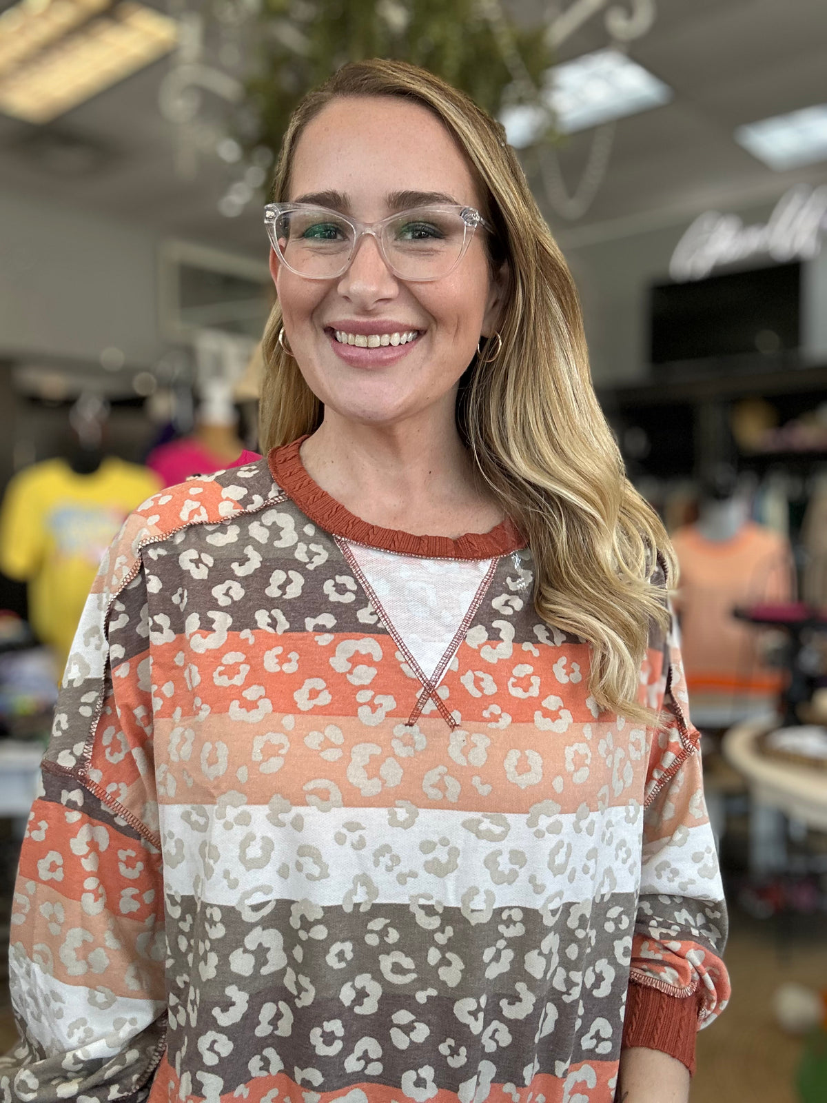 Fall in Love Leopard Pullover