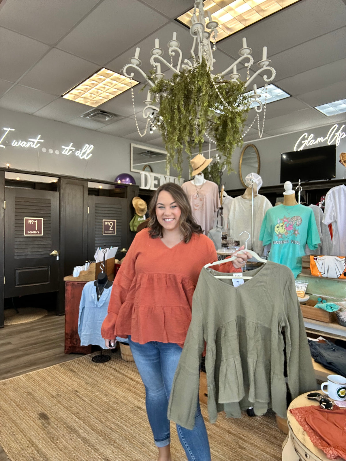 Brantley Babydoll Top