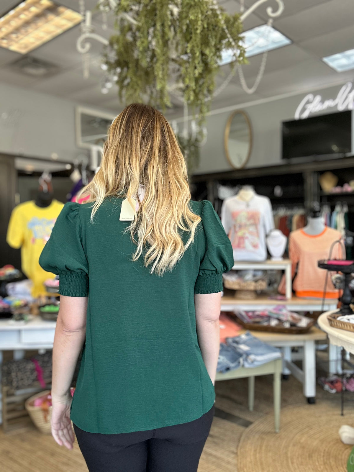 Evergreen Essence Top