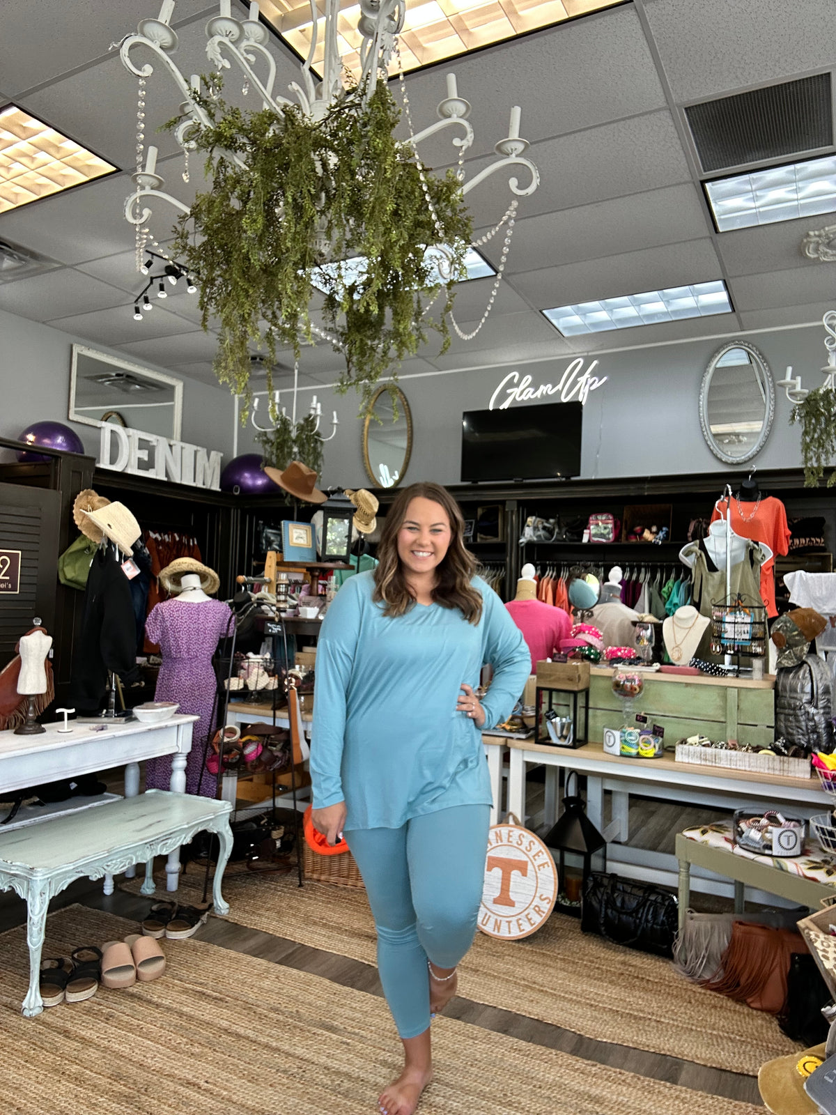 Carla Plus Leggings Set