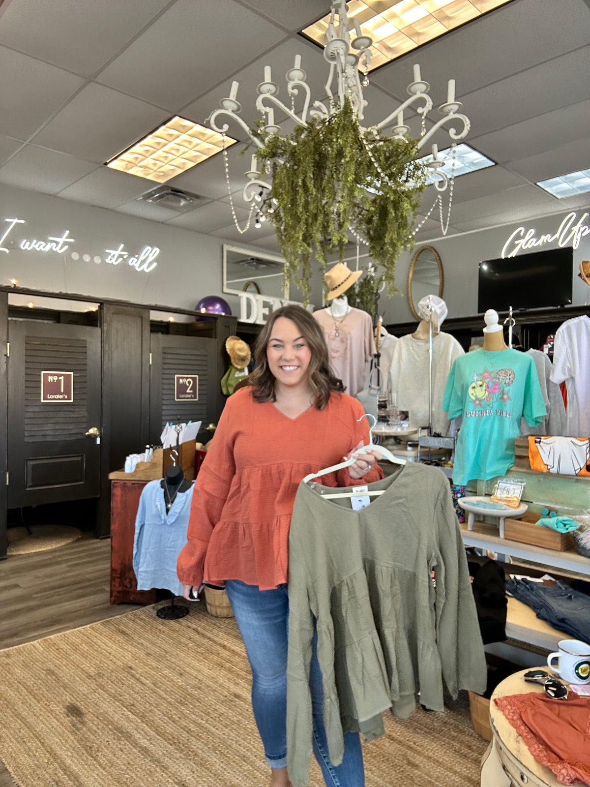 Brantley Babydoll Top