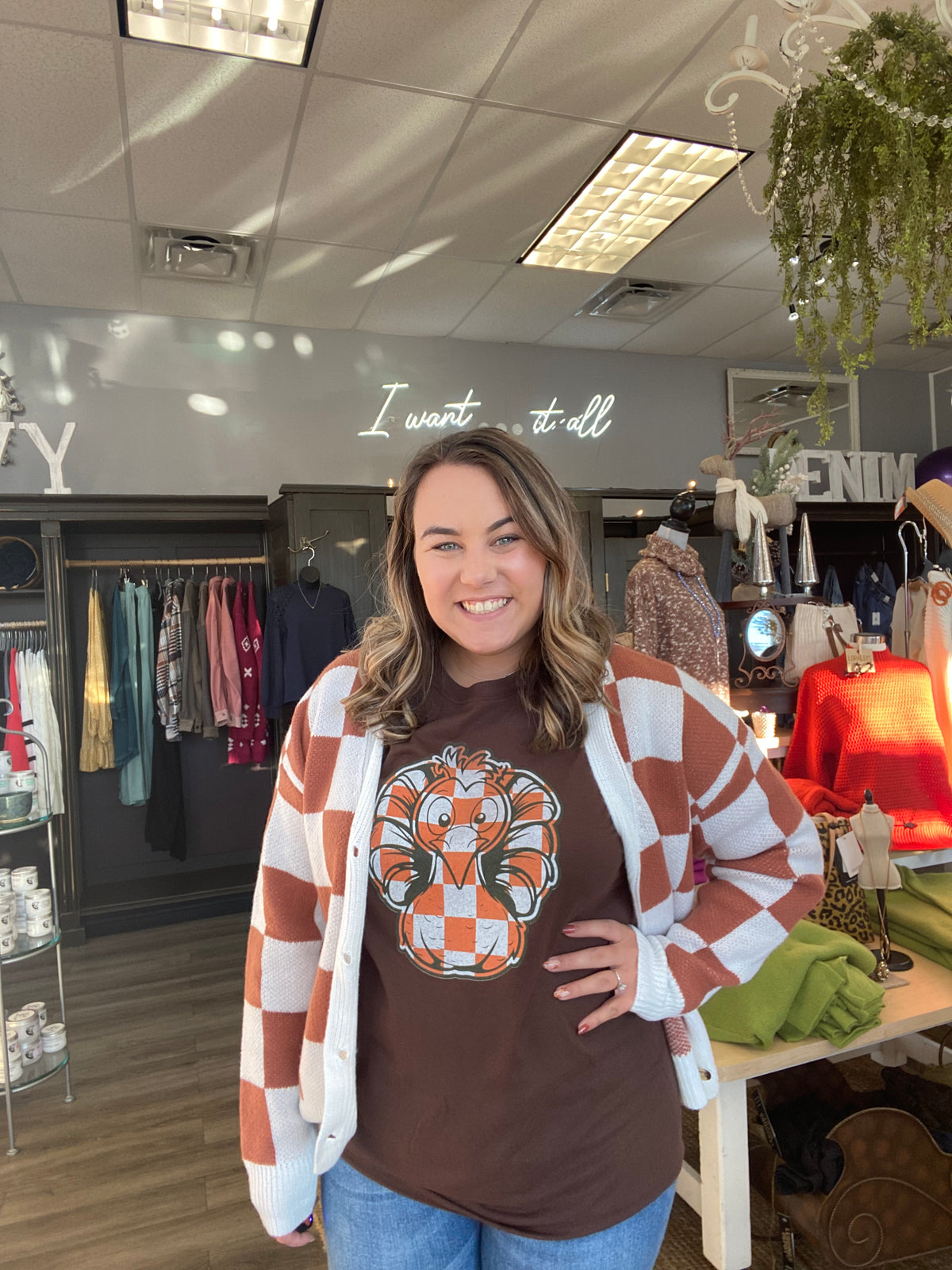 UT Checkered Turkey Tee