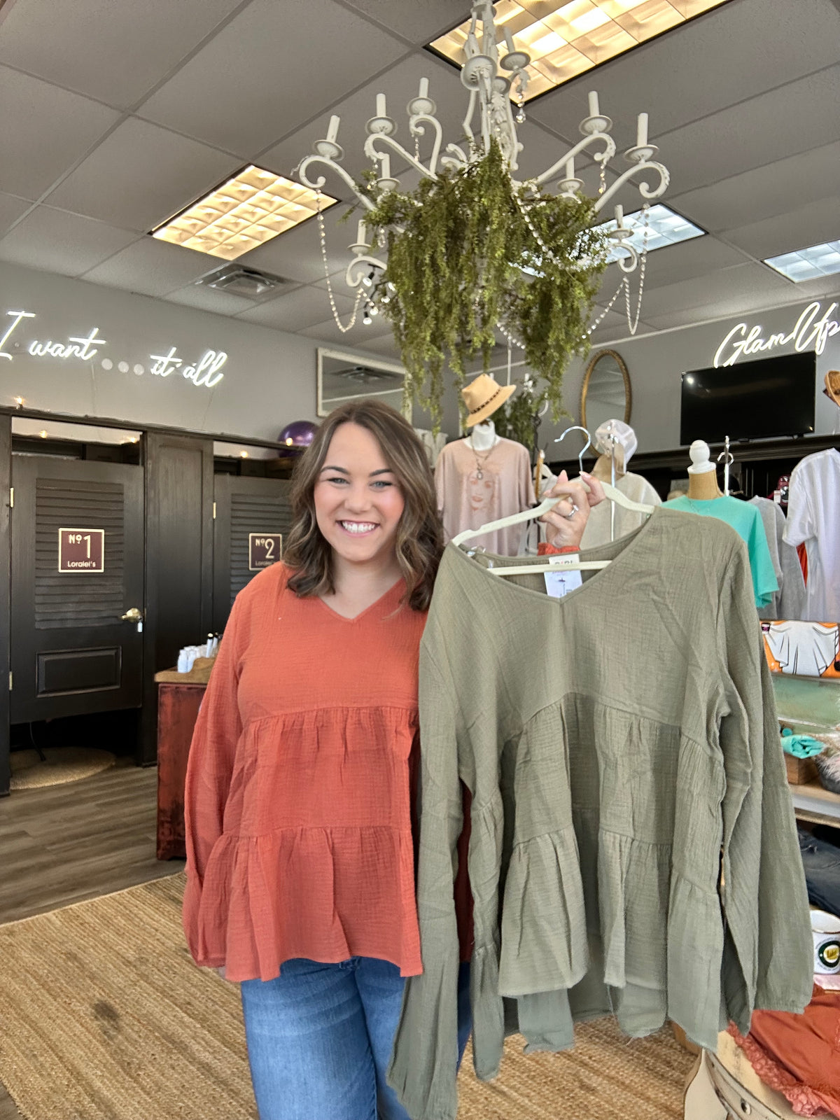 Brantley Babydoll Top