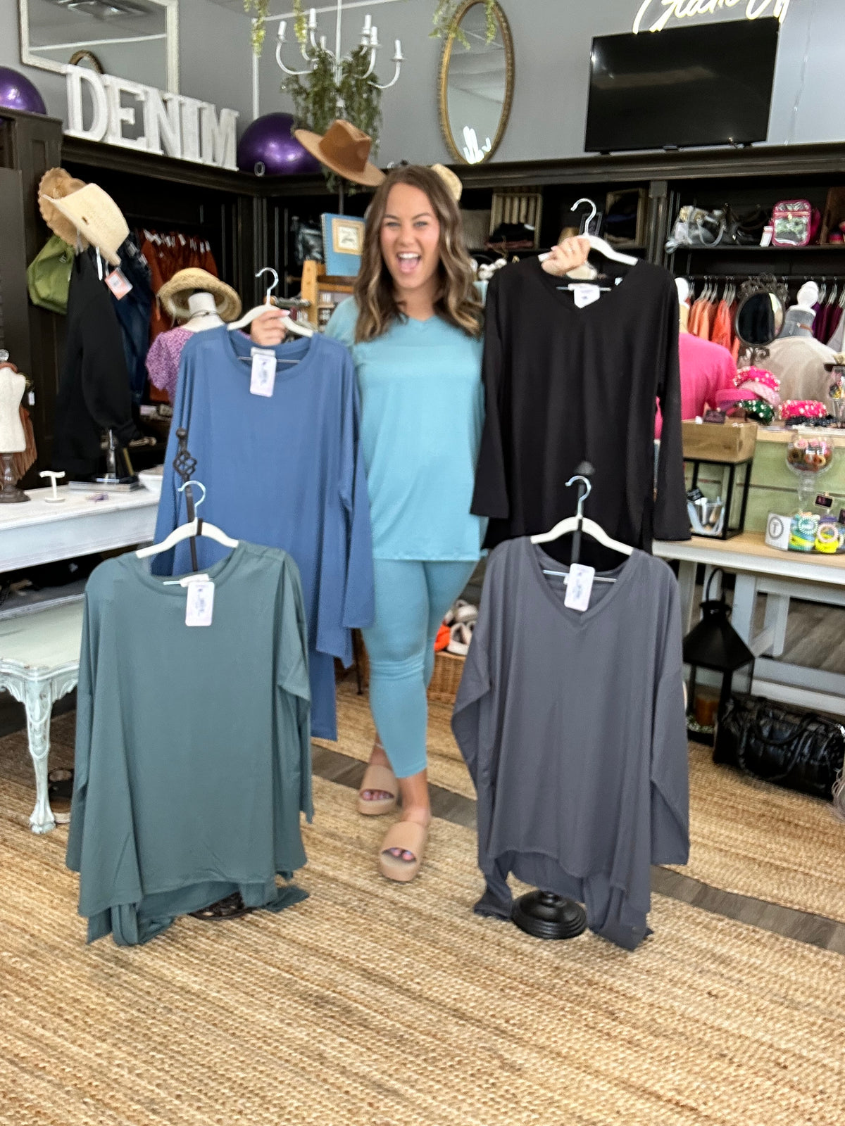 Carla Plus Leggings Set