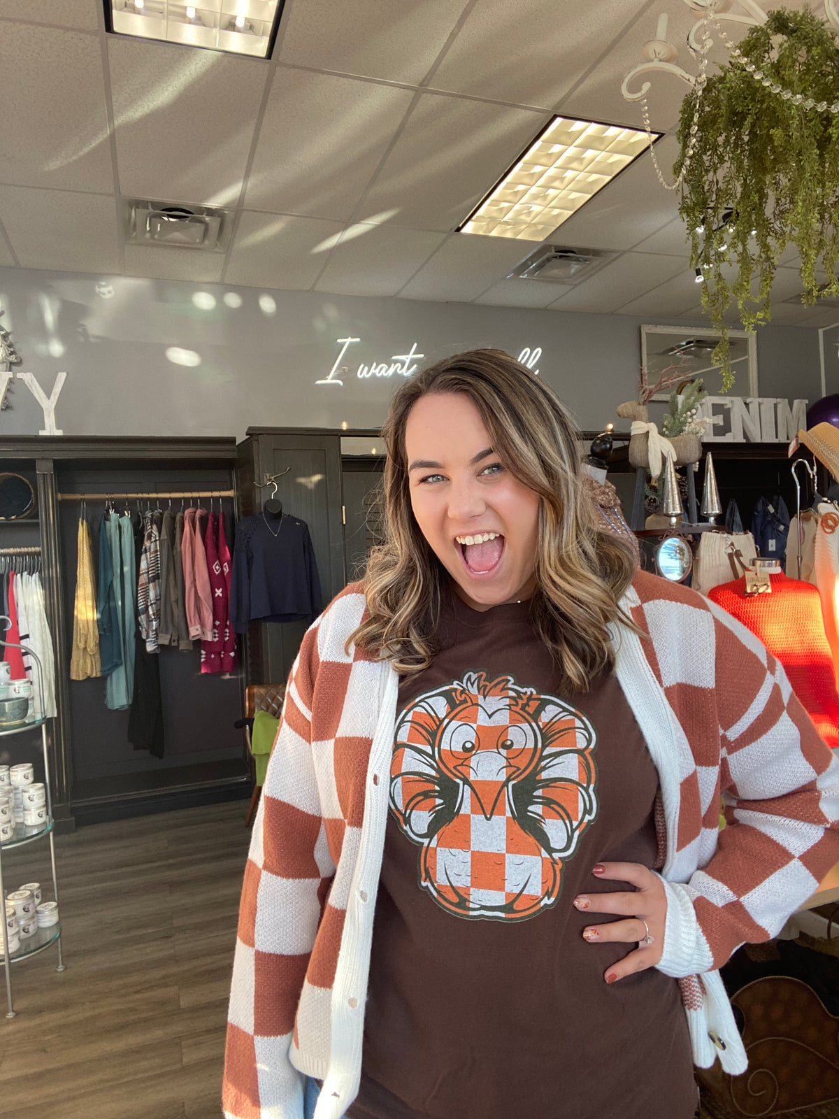 UT Checkered Turkey Tee