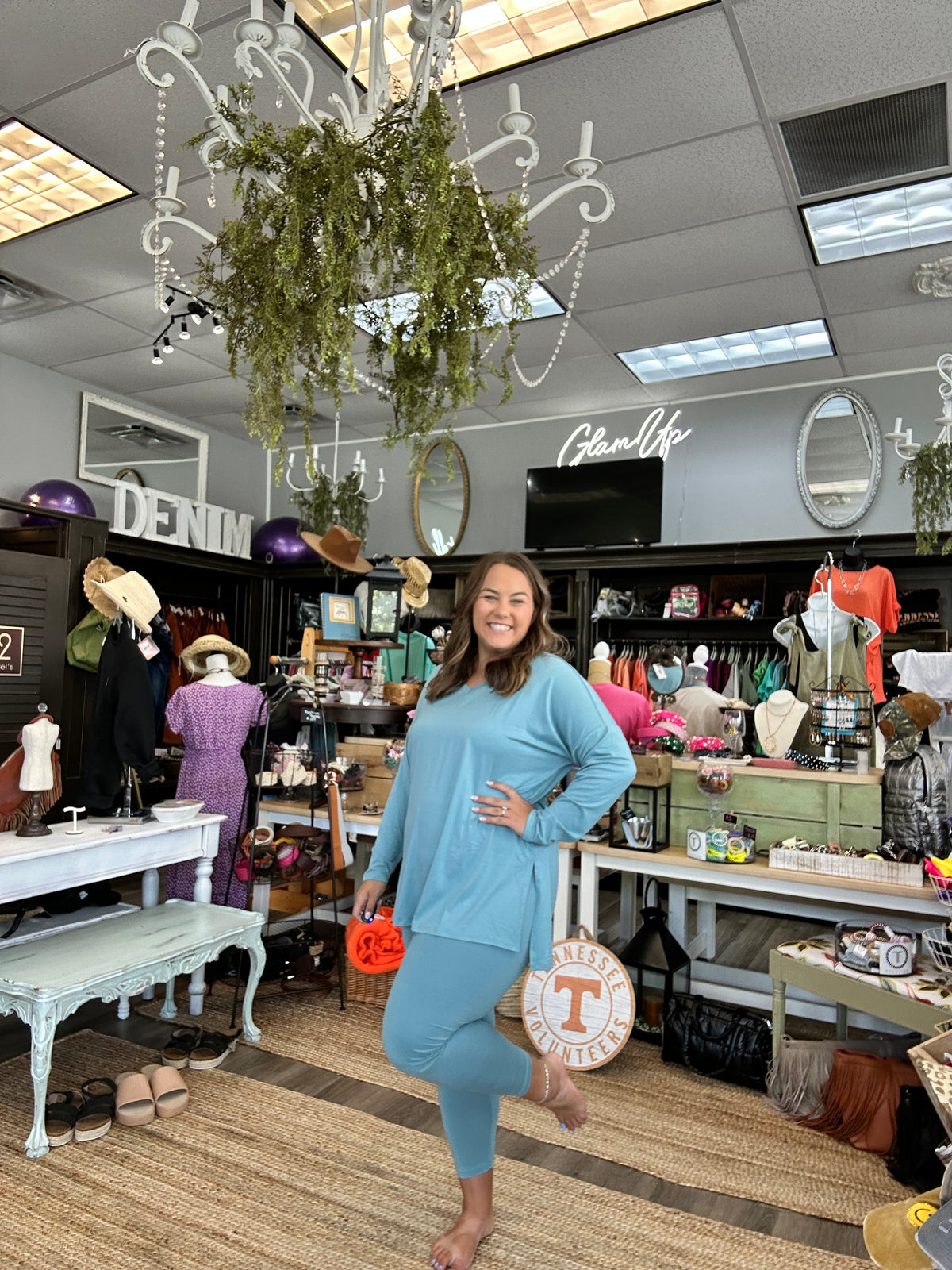 Carla Plus Leggings Set