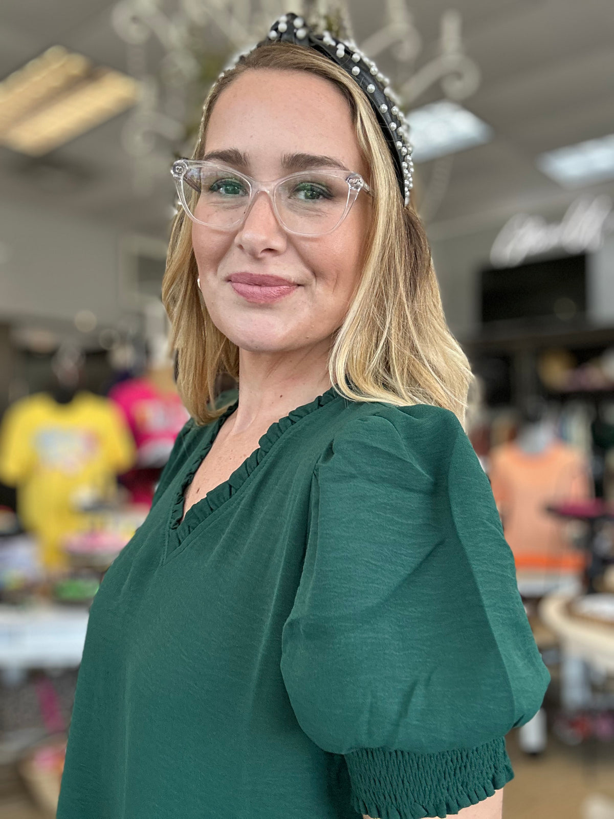 Evergreen Essence Top