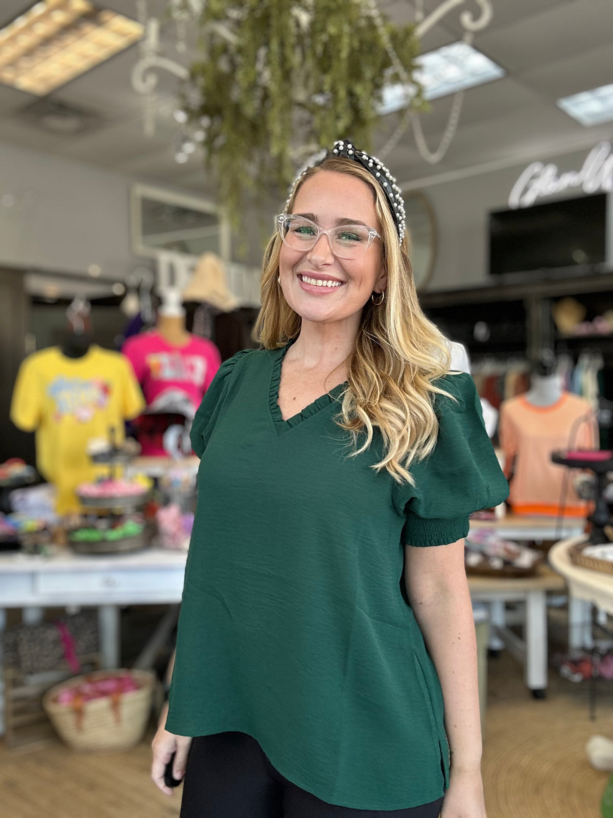 Evergreen Essence Top