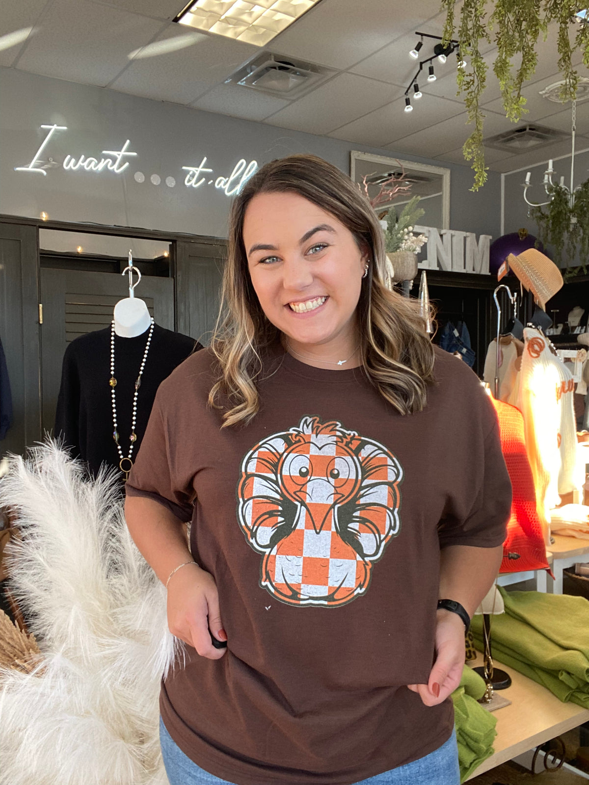 UT Checkered Turkey Tee