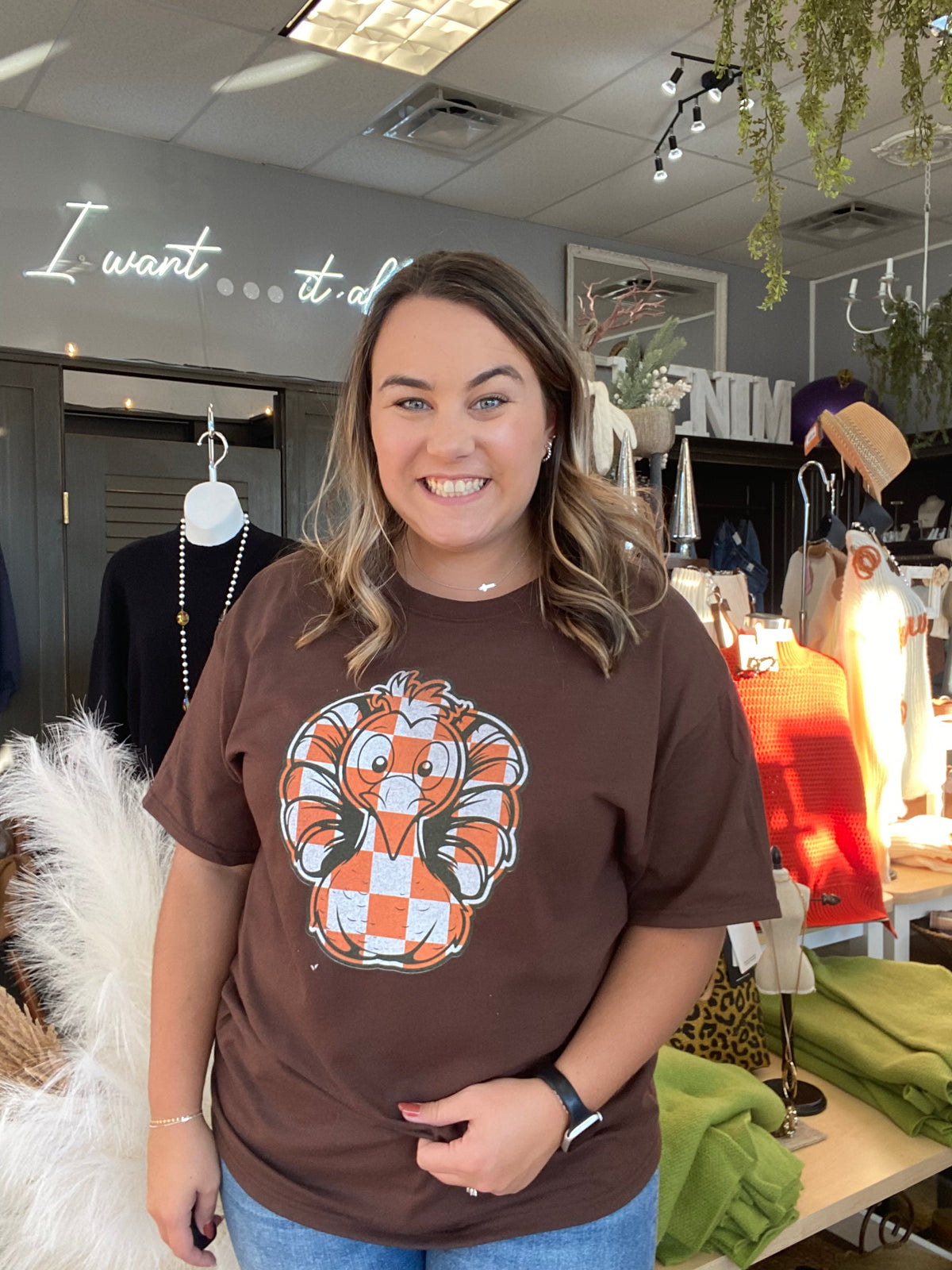 UT Checkered Turkey Tee