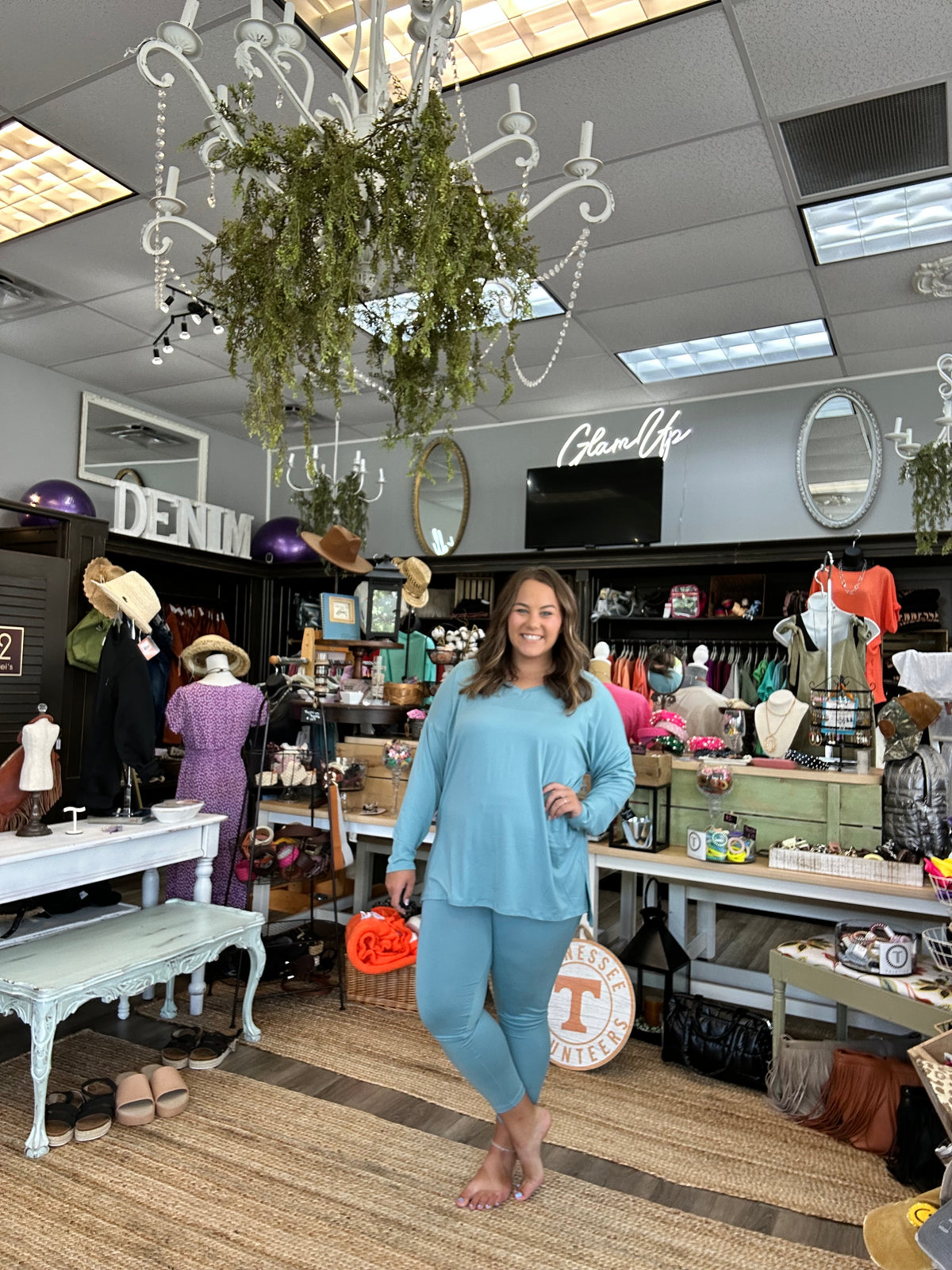 Carla Plus Leggings Set