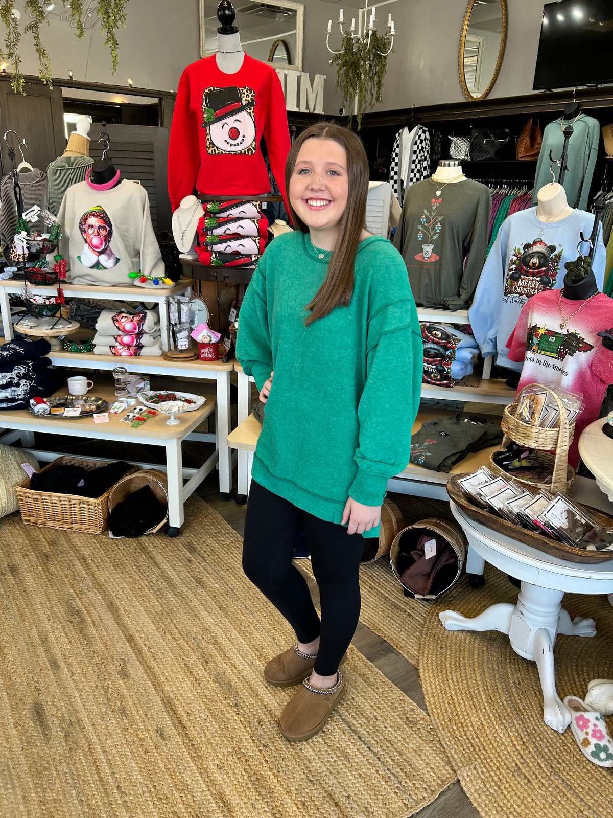 Cozy Mineral Wash Fleece Pullover