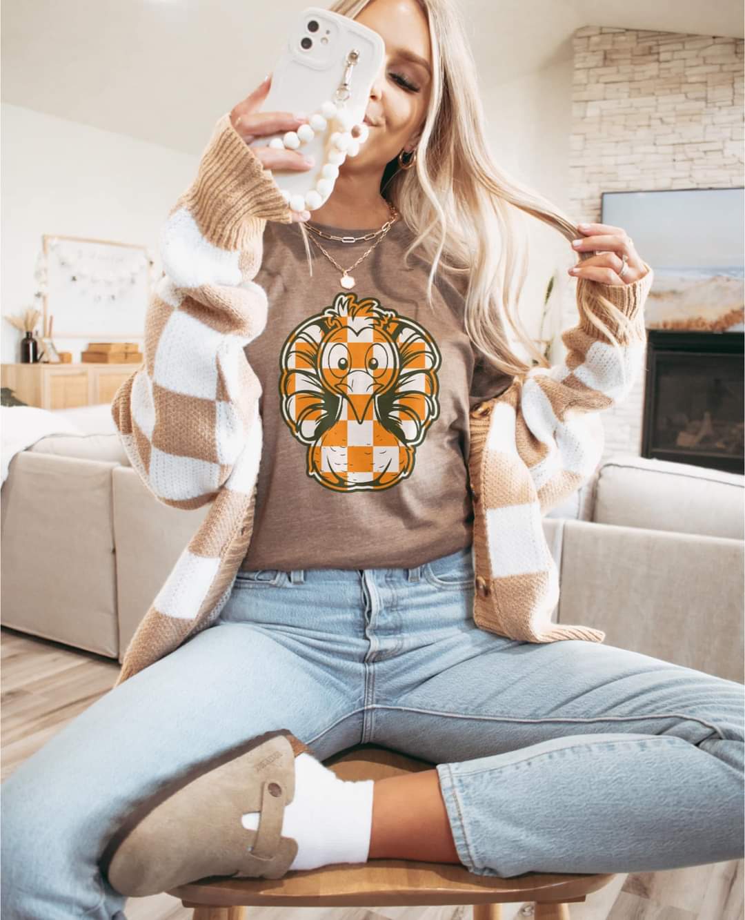 UT Checkered Turkey Tee