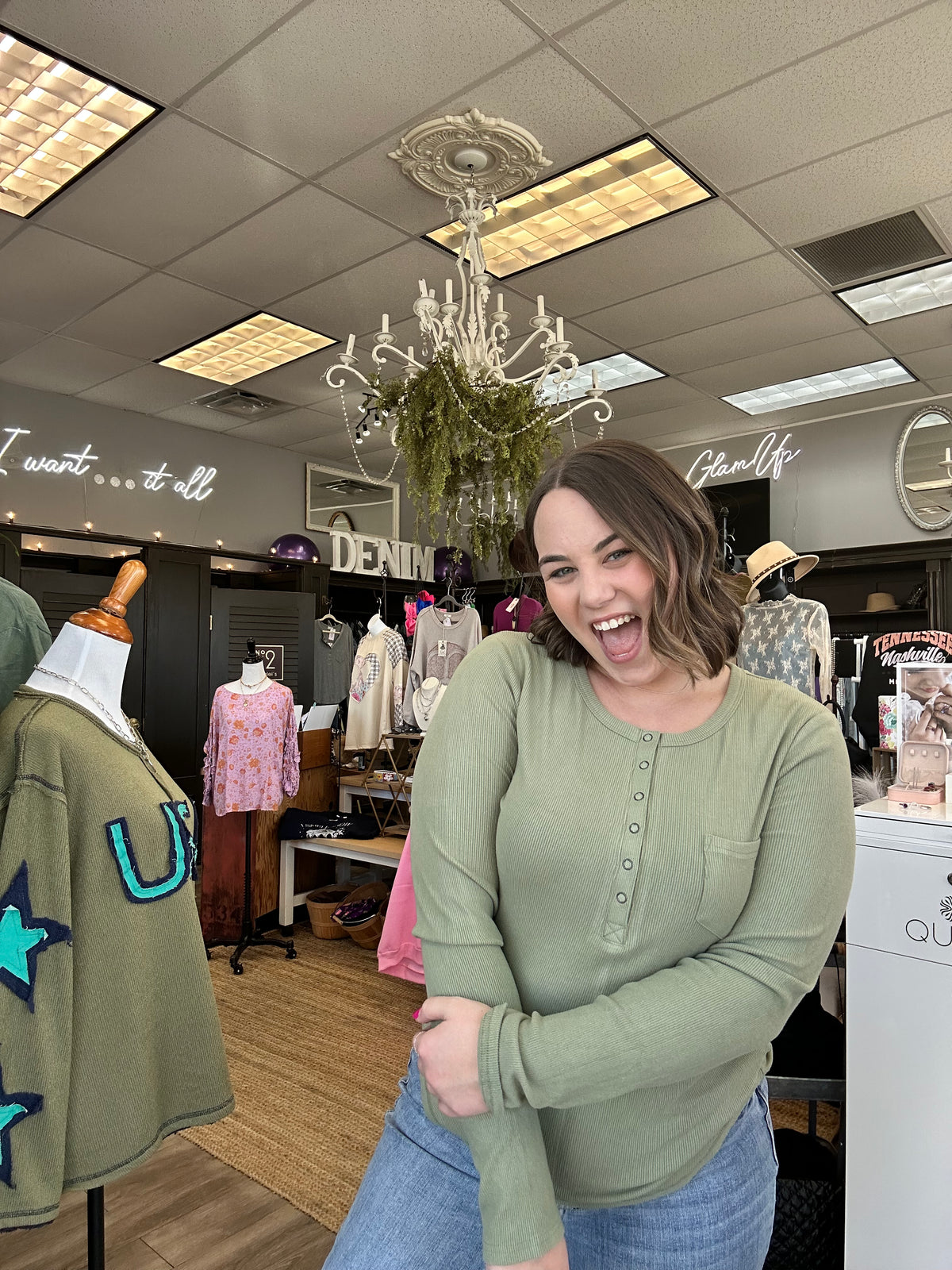 LaneyJane Thermal Top