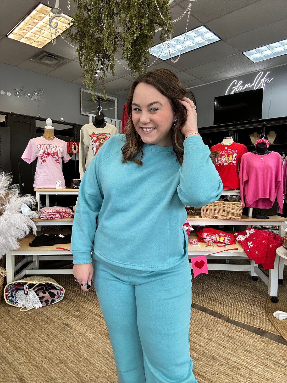 Cozy Wide Leg Casual Set