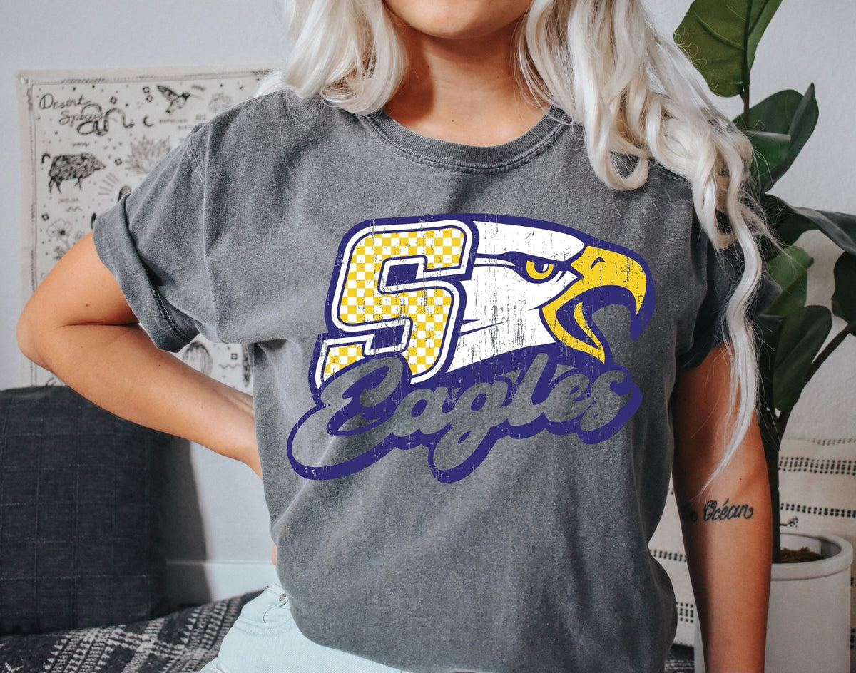 Eagles Checkered School Tees