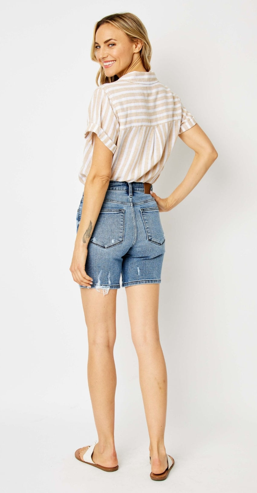 MichelleLea Bermuda Shorts by Judy Blue