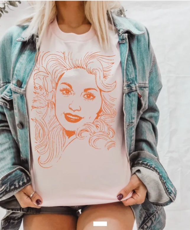 Dolly Vintage Sketch Tee