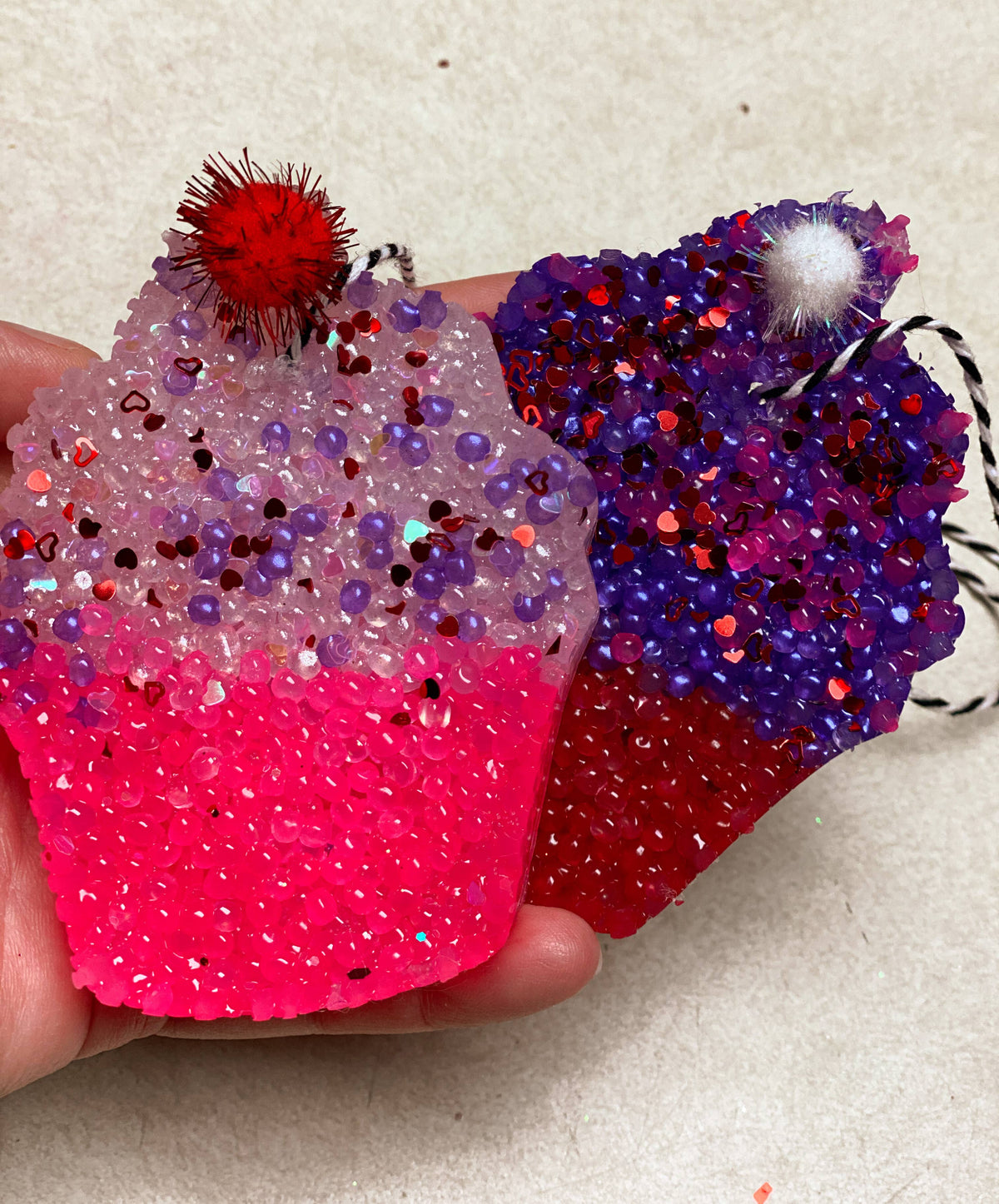 SPARKLE Cupcake Freshies