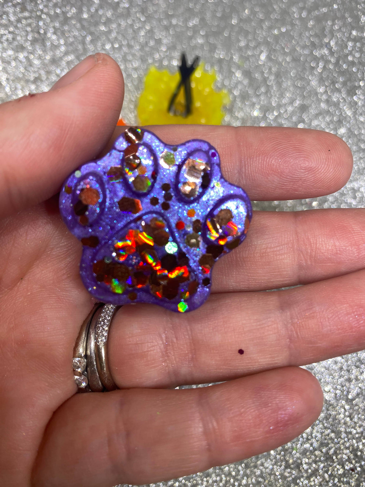 Paw Print Vent Clip Car Freshie