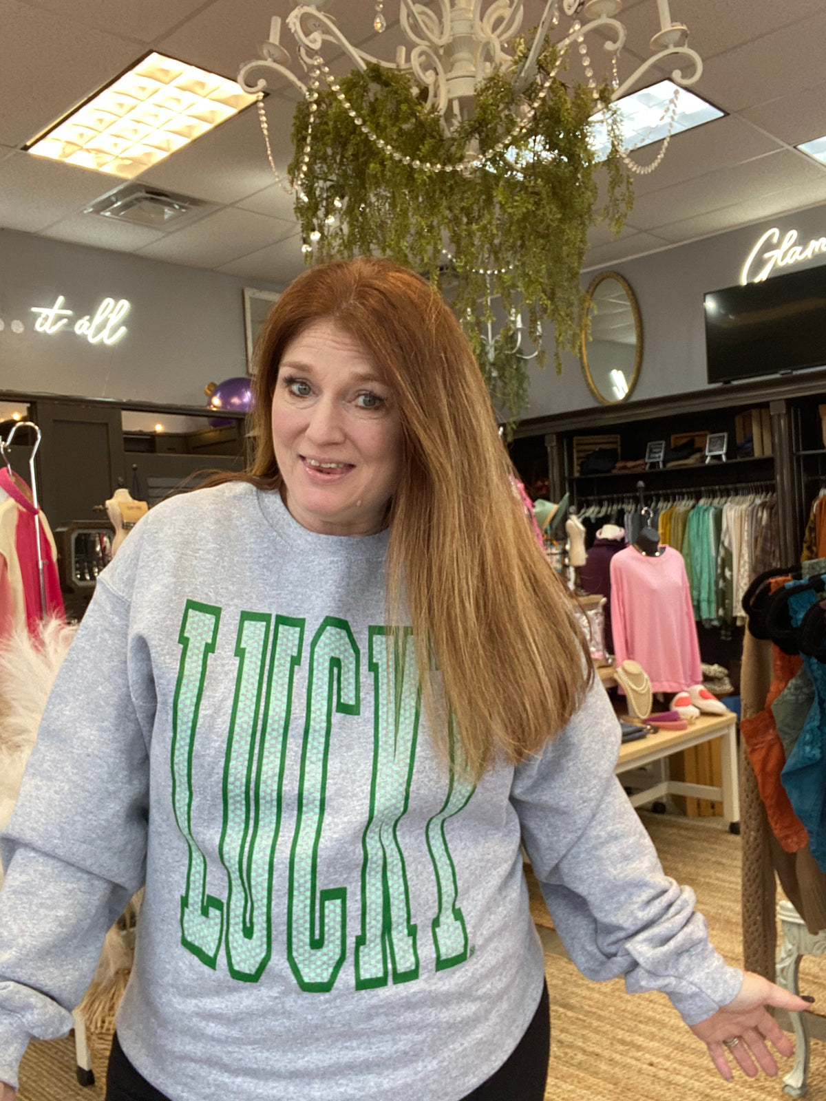 Lucky Dots Sweatshirt