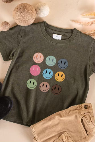 Smile Faces Graphic Tee