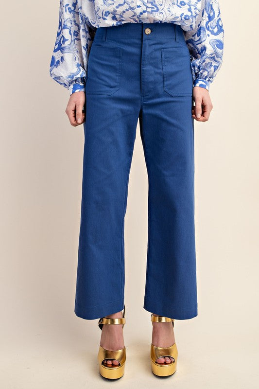 Shanda Ankle Cropped Fall Pants