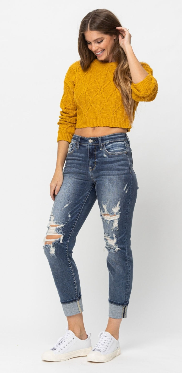 Juliet Distressed Jeans by Judy Blue