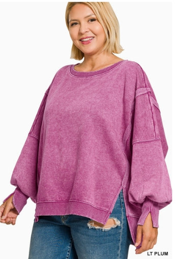 Vintage Plum Fancy Sweatshirt