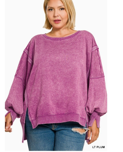 Vintage Plum Fancy Sweatshirt