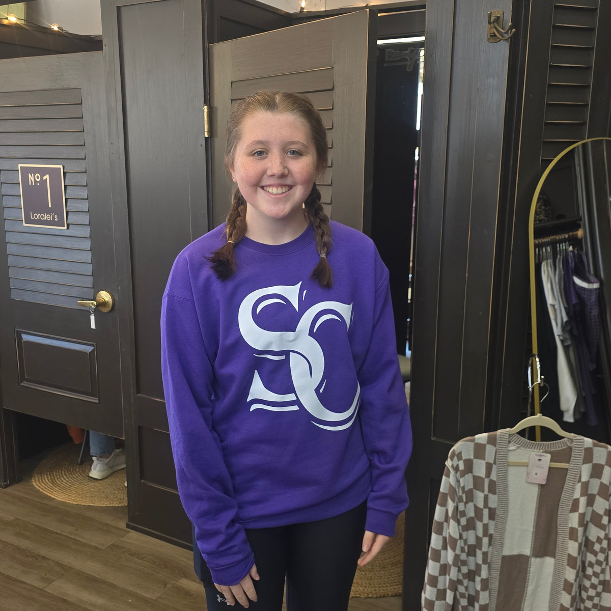 SC Purple Sweatshirt