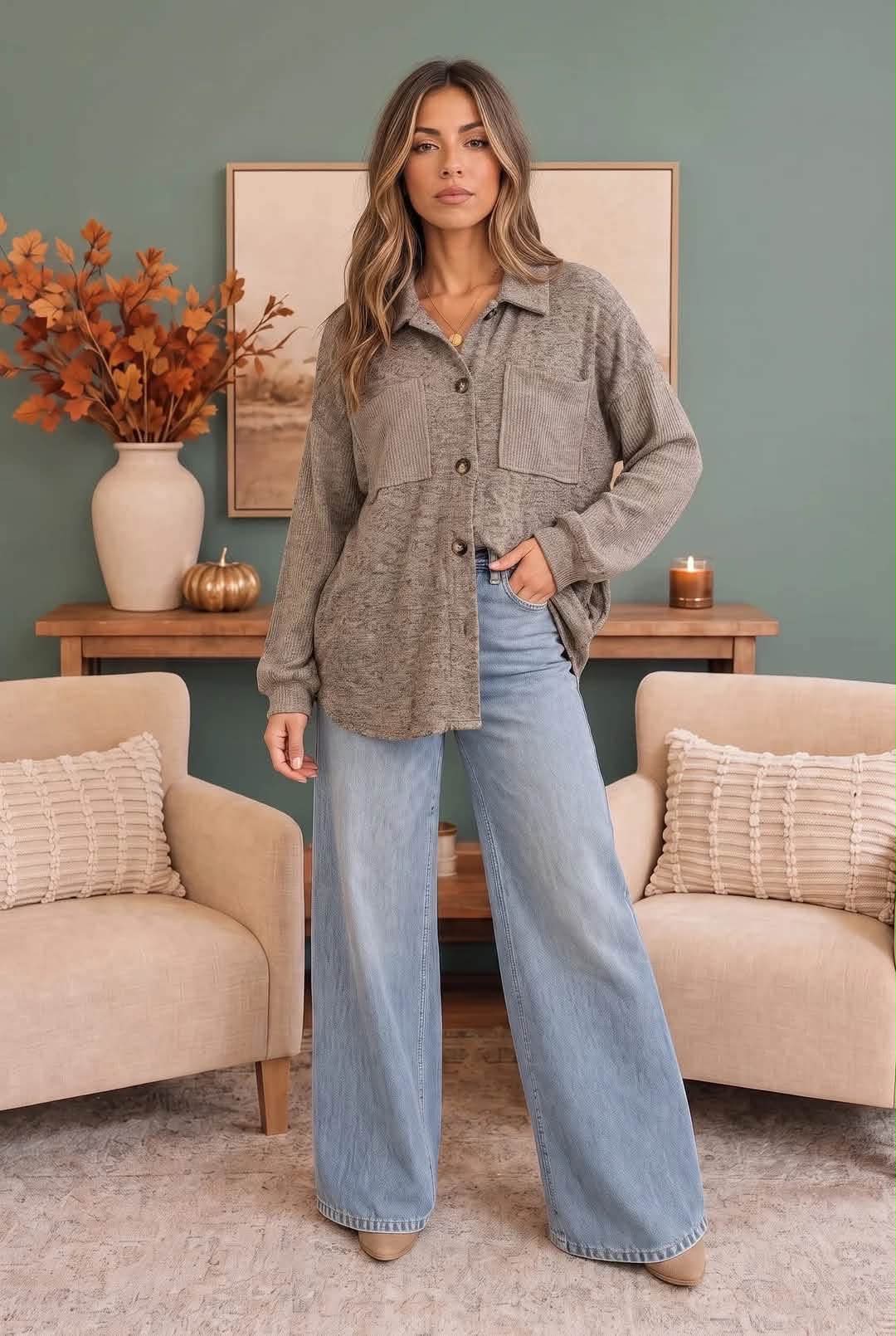 Cozy Days Sweater Shacket