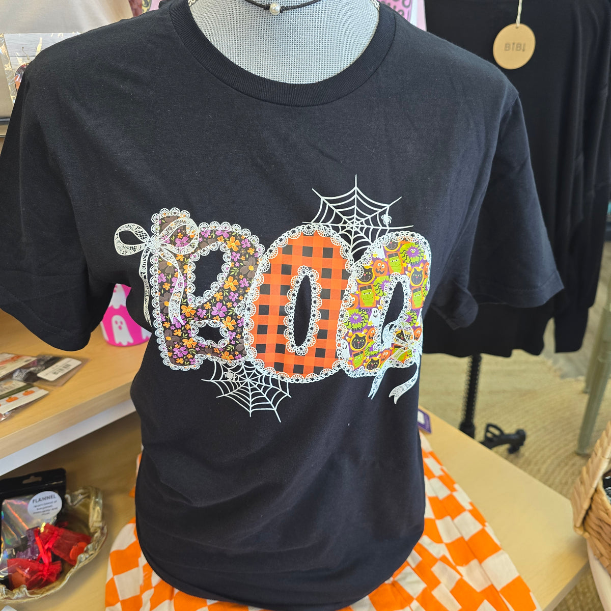 Boo Bows &amp; Spider Web Tee
