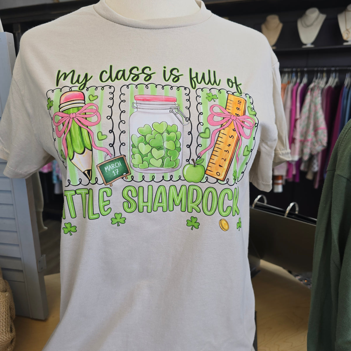 Little Shamrocks Tee