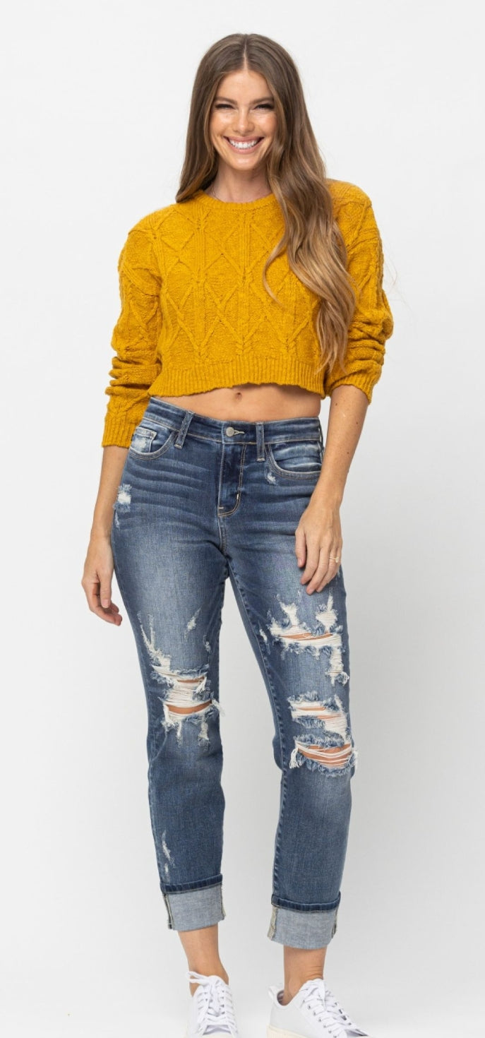 Juliet Distressed Jeans by Judy Blue