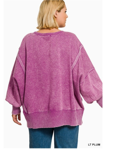 Vintage Plum Fancy Sweatshirt