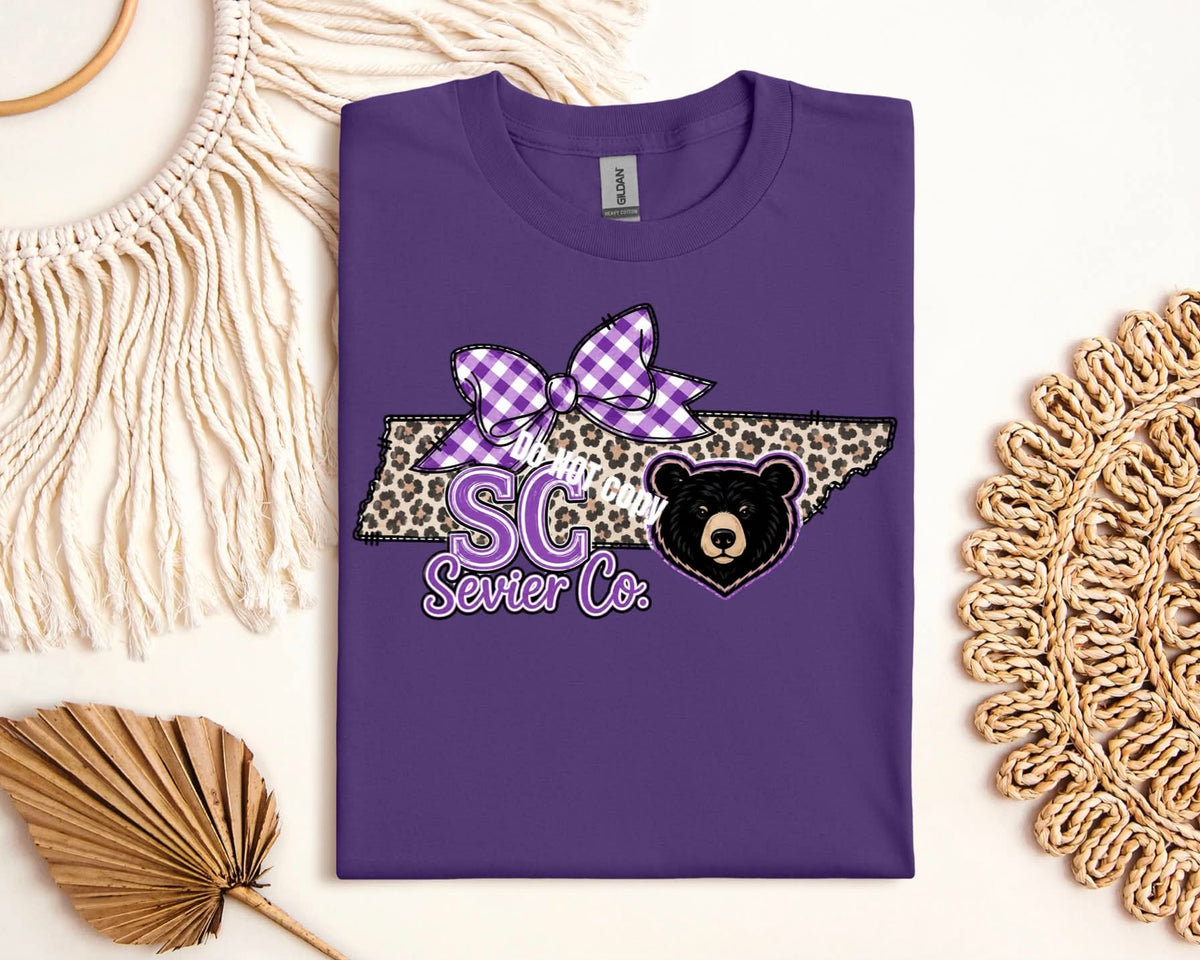 Sevier Co TN Purple Tee