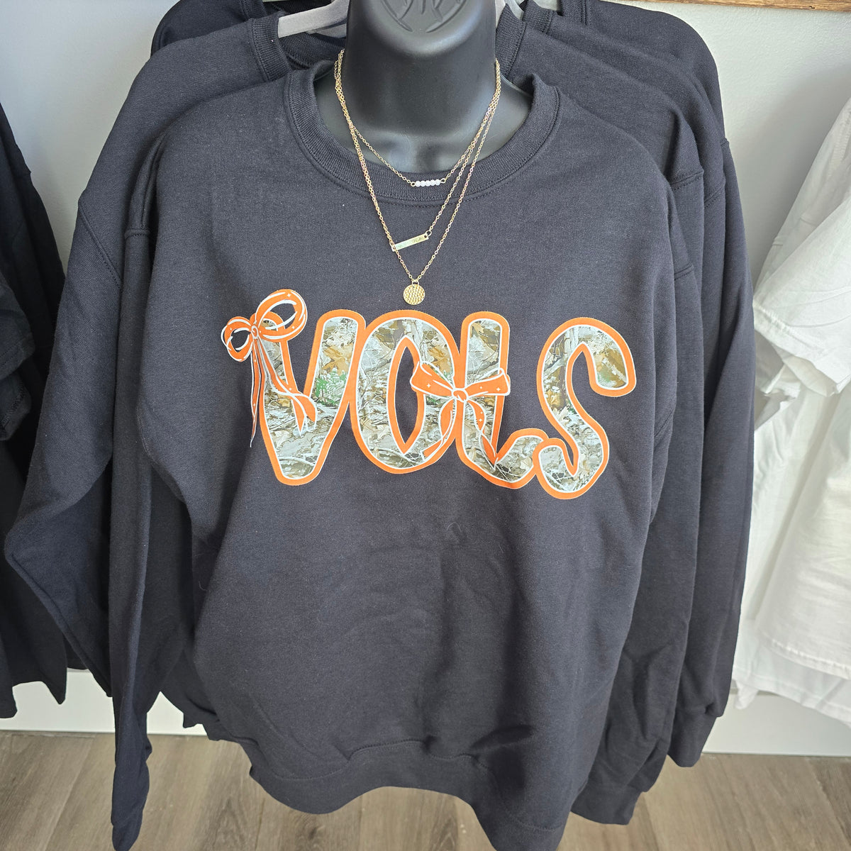 Vols Camo Black Sweatshirt